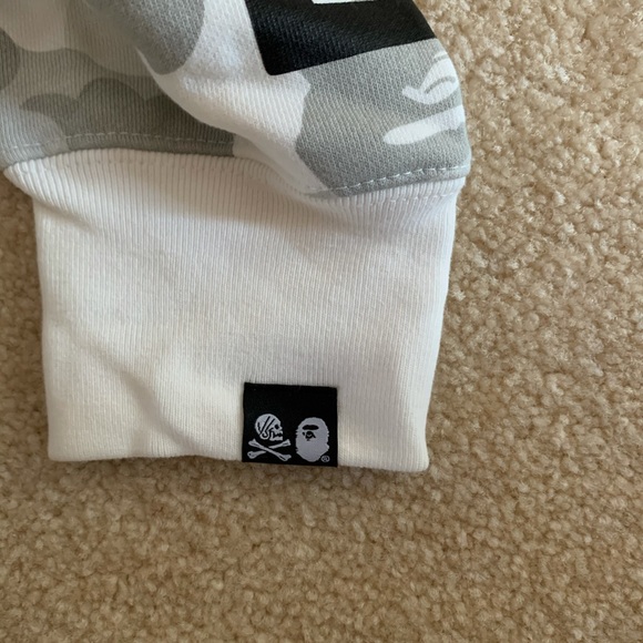 Bape A Bathing Ape X NBHD Shark Split Color Hoodie - Picture 7 of 8